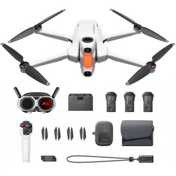 Dron Insta360 Antigravity A1 Infinity Bundle šedý

