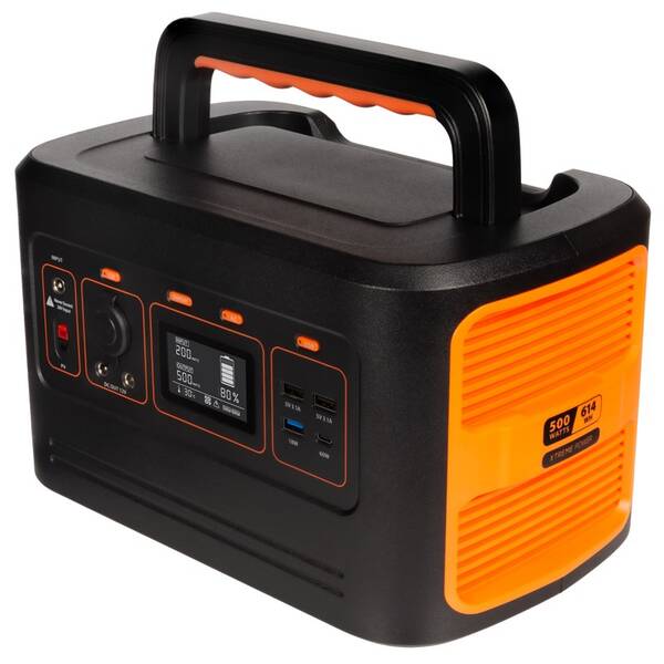 Nabíjecí stanice Xtorm 500 (612Wh) černá/oranžová

