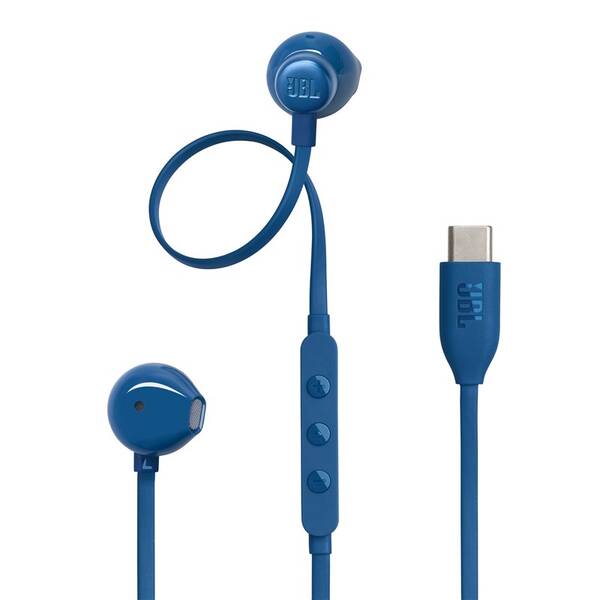 Sluchátka JBL Tune 305 USB-C modrá

