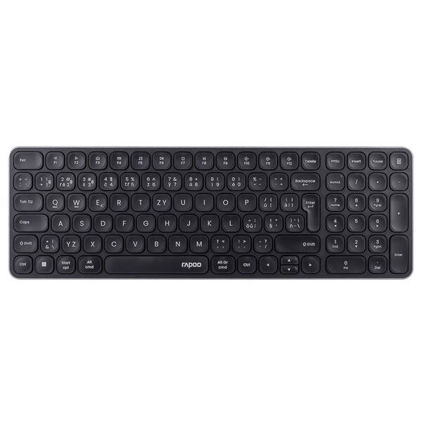 Klávesnice Rapoo E9310M multi-mode, CZ/SK layout černá

