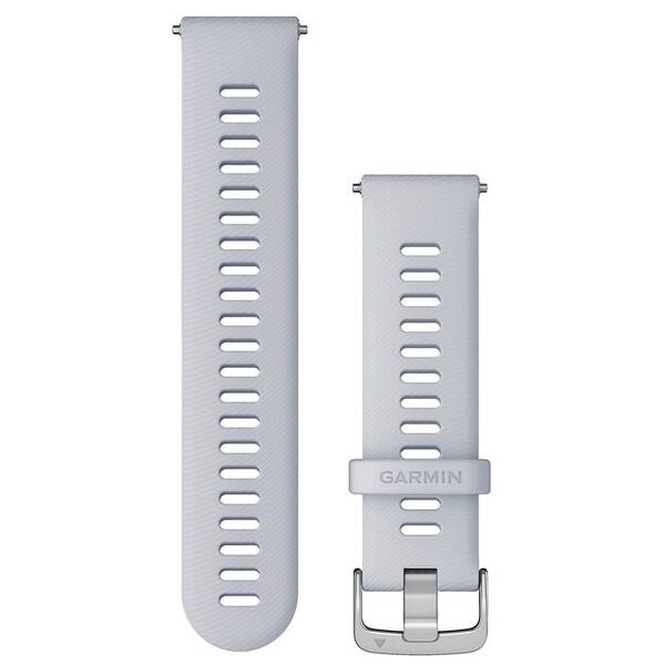 Řemínek Garmin Quick Release (22 mm), přezka silver bílý

