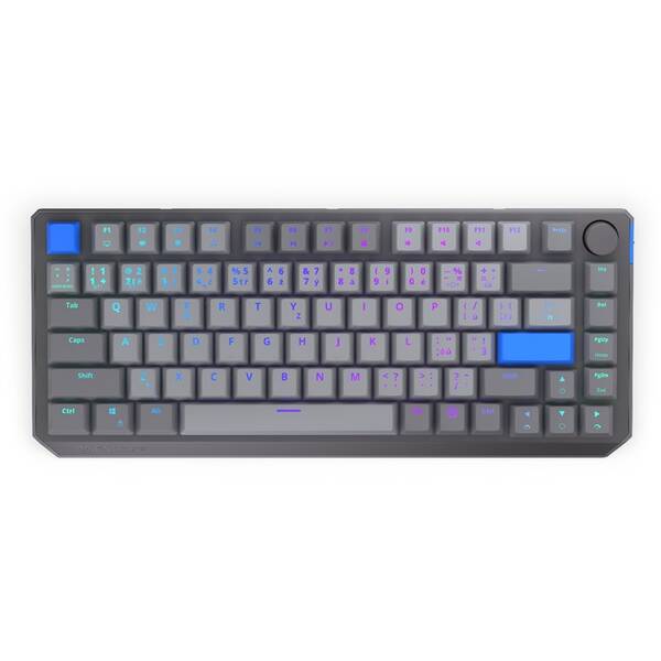 Klávesnice ENDORFY Thock V2 75% Wireless CZ šedá


