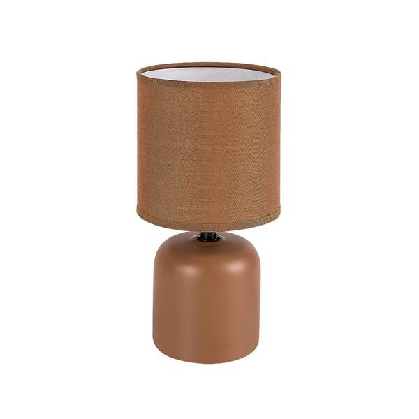 Stolní lampička Rabalux Daphni 74054, E14 hnědá

