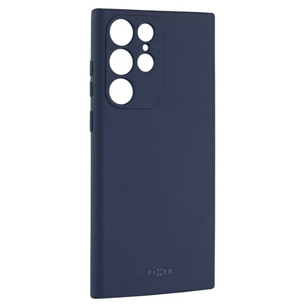 Kryt na mobil FIXED Story na Samsung Galaxy S22 Ultra 5G modrý

