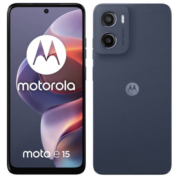 Mobilní telefon Motorola Moto E15 2 GB / 64 GB tmavě modrý

