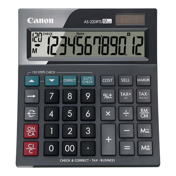 Kalkulačka Canon AS-220RTS černá

