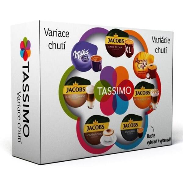 Kapsle pro espressa Tassimo Variační box 

