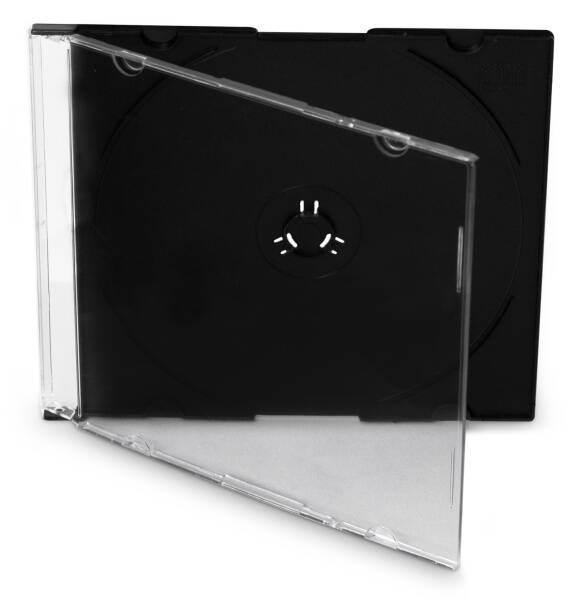 Obal Cover IT pro CD, 5,2mm slim, 10Ks/bal černý

