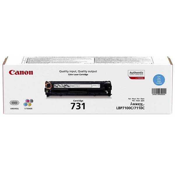 Toner Canon CRG-731C, 1500 stran azurový

