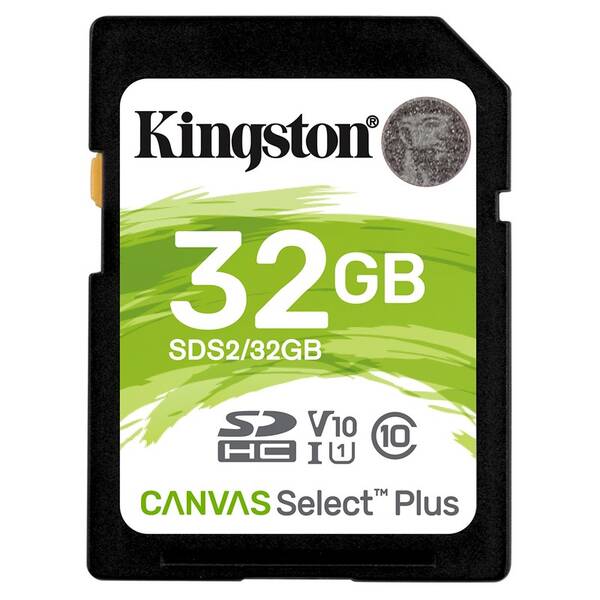 Paměťová karta Kingston SDHC 32GB UHS-I U1 (100R/10W) 

