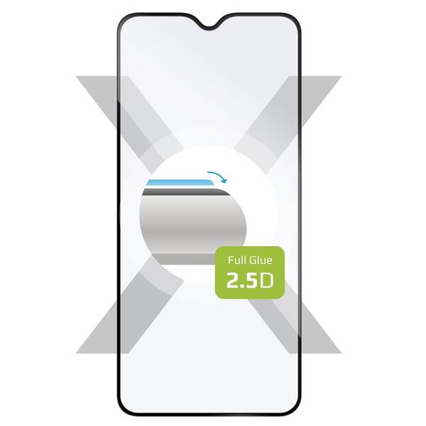 Tvrzené sklo FIXED Full-Cover na Xiaomi Redmi Note 8 (2021) černé

