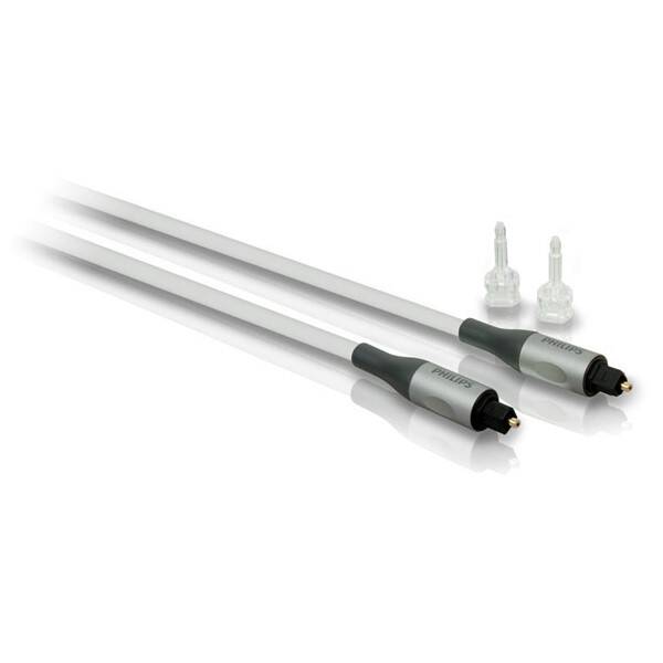 Kabel Philips optický, 3m bílý

