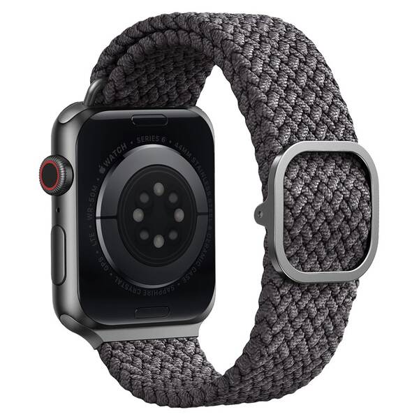 Řemínek Uniq Aspen na Apple Watch 42/44/45/49mm šedý

