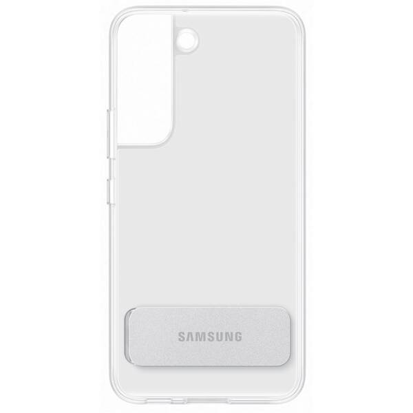 Kryt na mobil Samsung Clear Standing na Galaxy S22 průhledný

