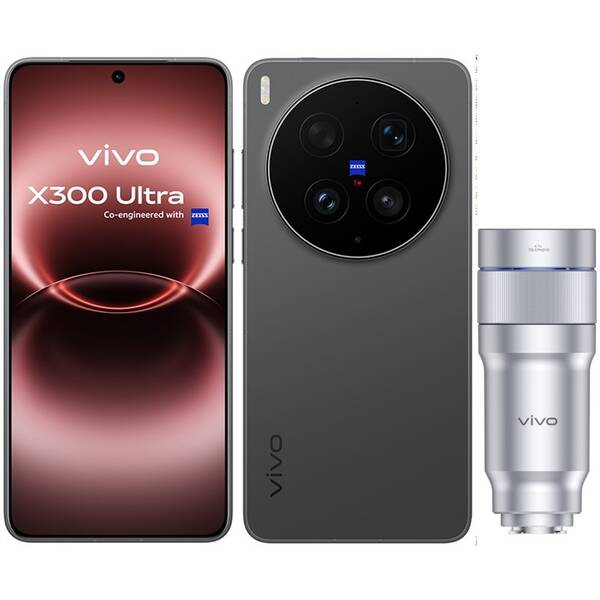 Mobilní telefon vivo X300 Ultra 5G 16 GB / 1 TB - Photographer Kit černý

