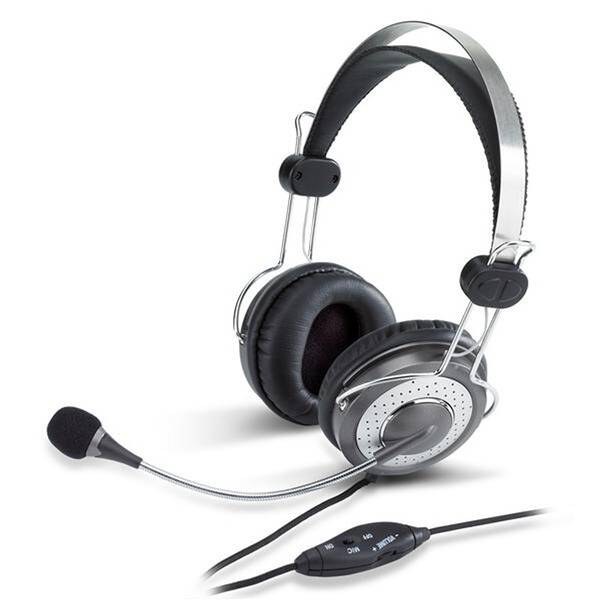 Headset Genius HS-04SU černý/stříbrný

