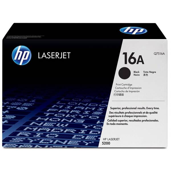 Toner HP 16A, 12 000 stran černý

