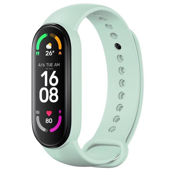 Řemínek RhinoTech na Xiaomi Mi Band 6 - mátový 

