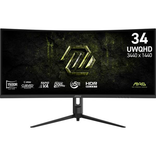 Herní monitor MSI MAG 342CQRF E20 černý

