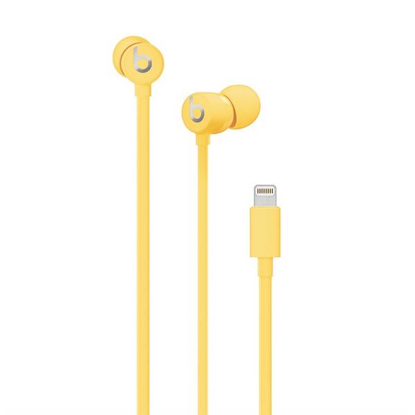 Sluchátka Beats urBeats3 s Lightning konektorem žlutá

