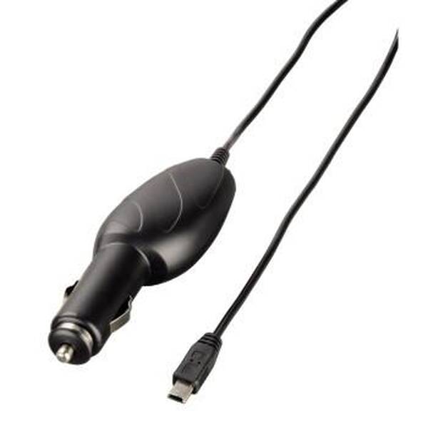 Adaptér do auta Hama mini USB černá

