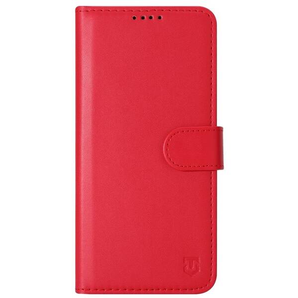 Pouzdro na mobil flipové Tactical Field Notes na Samsung Galaxy A37 červené

