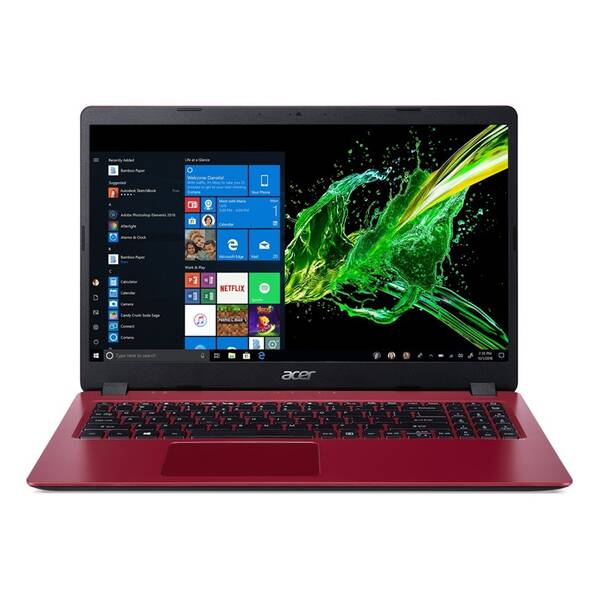 Notebook Acer 3 (A315-54K-322S) červený

