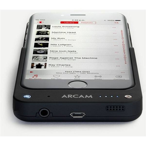 Kryt na mobil Arcam MusicBoost pro iPhone 6/6s černý

