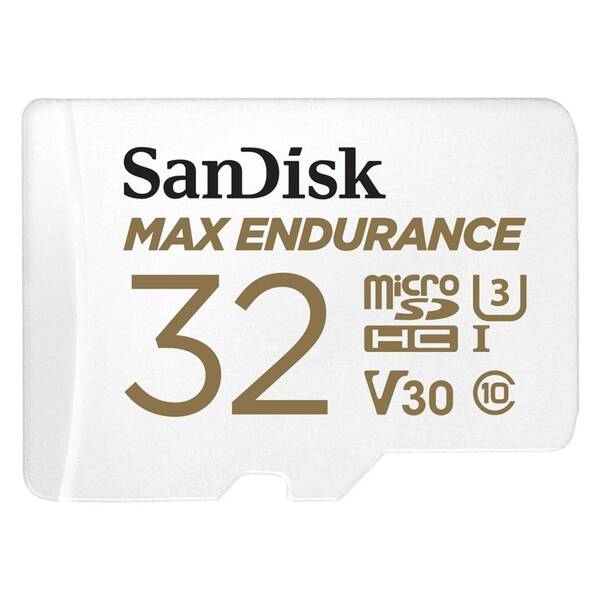 Paměťová karta SANDISK 32GB + adaptér 

