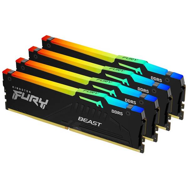 Operační paměť Kingston 128GB (4x32GB) DDR5 5200MHz CL40 

