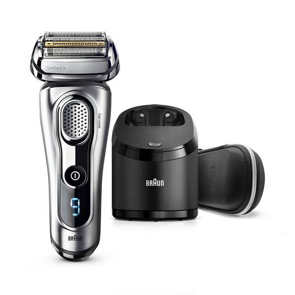 Holicí strojek Braun 9291cc Clean&Charge Wet&Dry stříbrný

