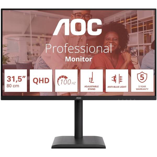 Monitor AOC Q32E4U černý

