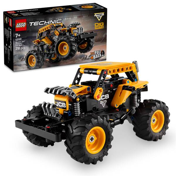 Stavebnice LEGO® Technic 42199 Monster Jam™ DIGatron™ s natahovacím motorem 

