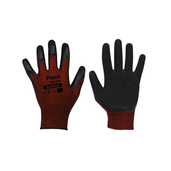 Rukavice Bradas FLASH GRIP latex  8 


