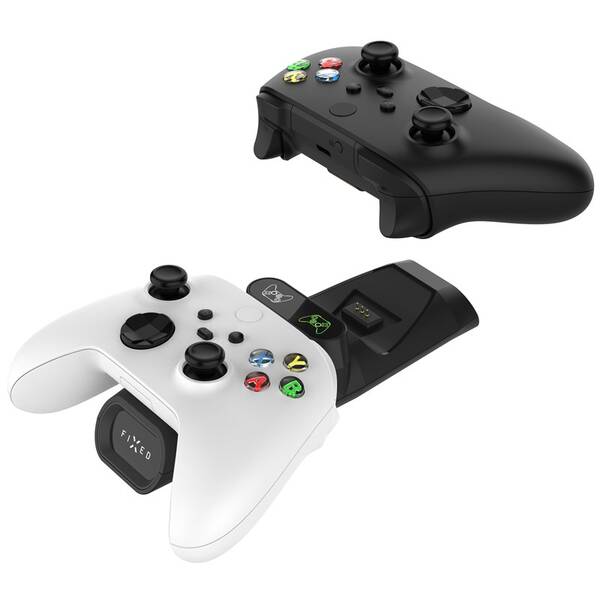 Dokovací stanice FIXED pro dva bezdrátové ovladače Xbox Series S, X a One černá

