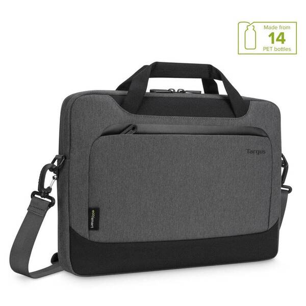 Brašna na notebook Targus 15.6" Cypress EcoSmart Slimcase šedá

