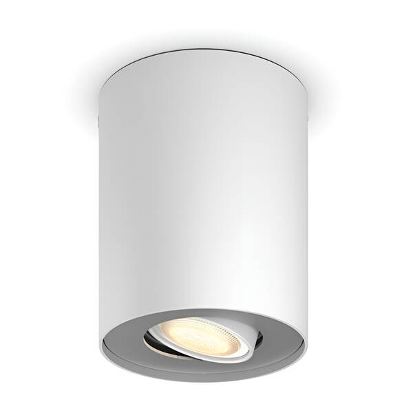 Bodové svítidlo Philips Pillar White Ambiance Spot, bez ovladače bílé

