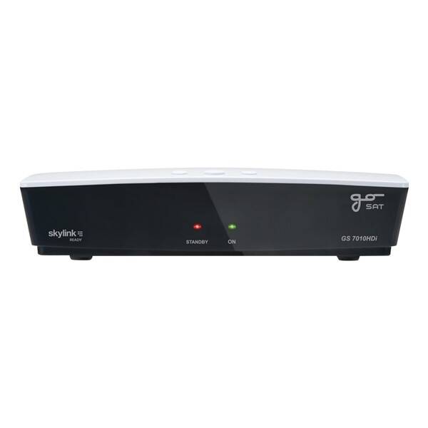 Satelitní přijímač GoSat GS7010 HDi černý/bílý

