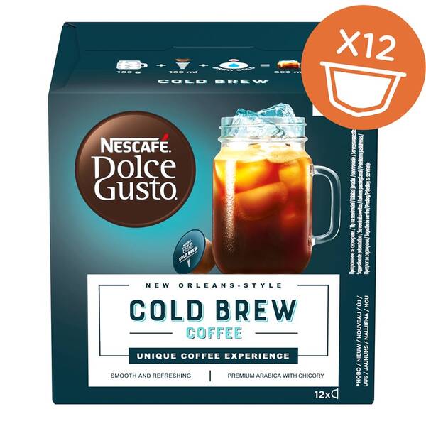  NESCAFÉ Cold Brew kávové kapsle 12 ks 

