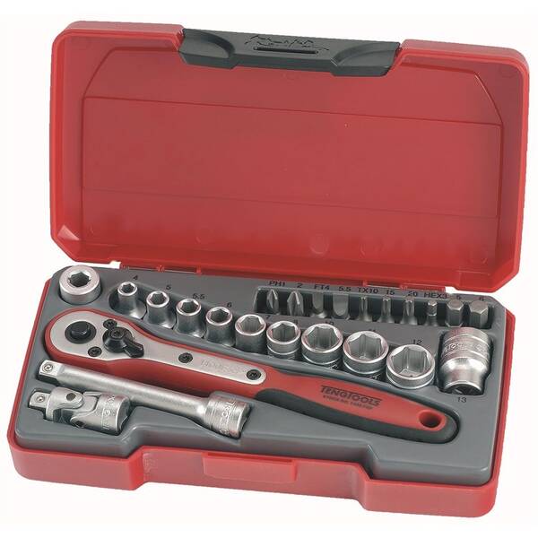 Sada hlavic Teng Tools T1424 (24 ks) 

