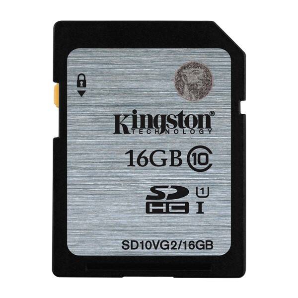 Paměťová karta Kingston 16GB UHS-I U1 (45R/10W) 

