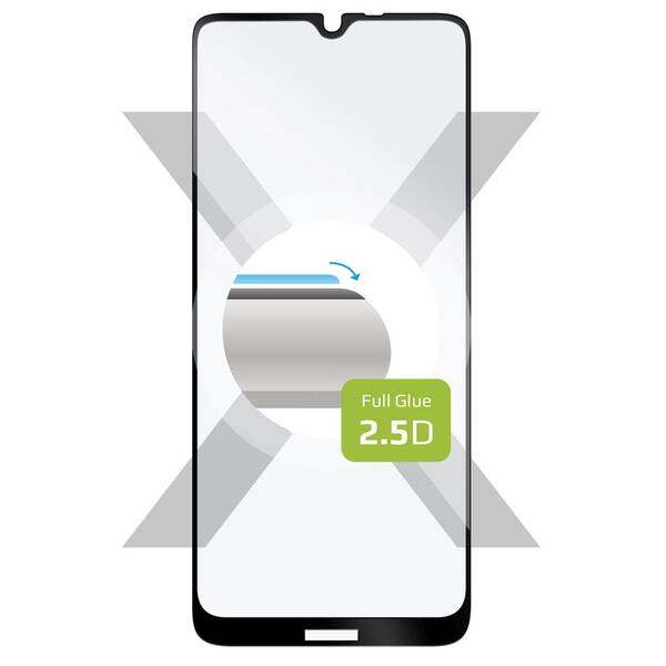 Tvrzené sklo FIXED Full-Cover na Nokia G20 černé

