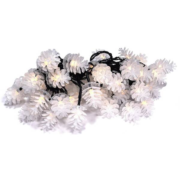 Vánoční osvětlení RETLUX RXL 371, řetěz (šišky), 80 LED, 20 m, teplá bílá 
