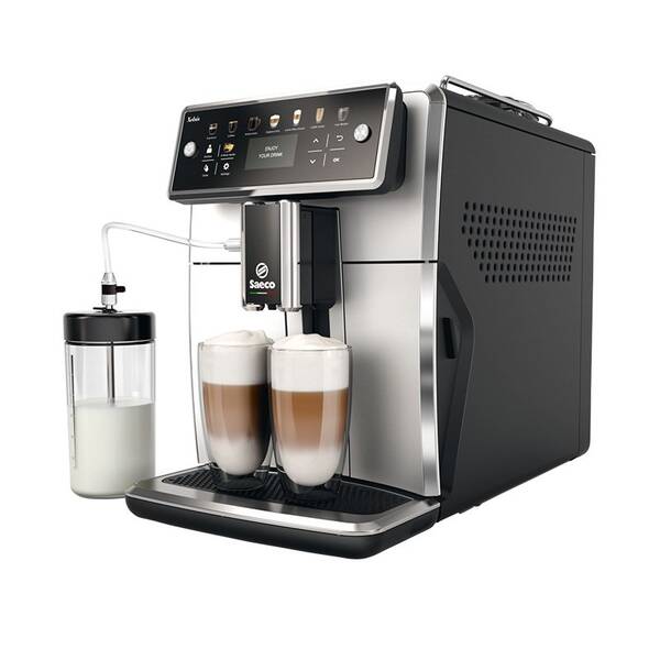 Espresso Saeco SM7581/00 černý/stříbrný

