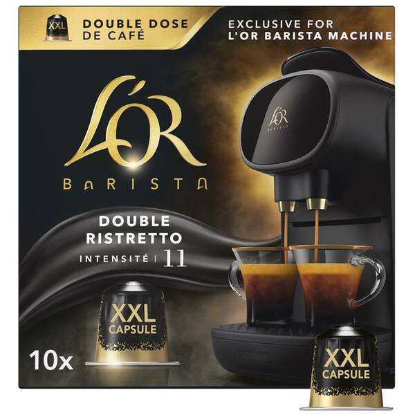 Kapsle pro espressa L’OR BARISTA XXL Double Ristretto (10 ks) 

