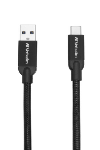 Kabel Verbatim USB 3.1/USB-C, 1m černý

