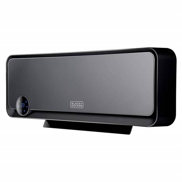 Teplovzdušný ventilátor BLACK+DECKER BXWSH2000E černá barva
