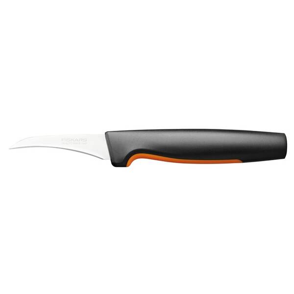 Nůž Fiskars zahnutý loupací 7 cm 

