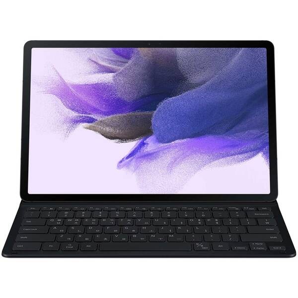 Pouzdro na tablet s klávesnicí Samsung Galaxy Tab S7+/S7 FE/S8+ černé

