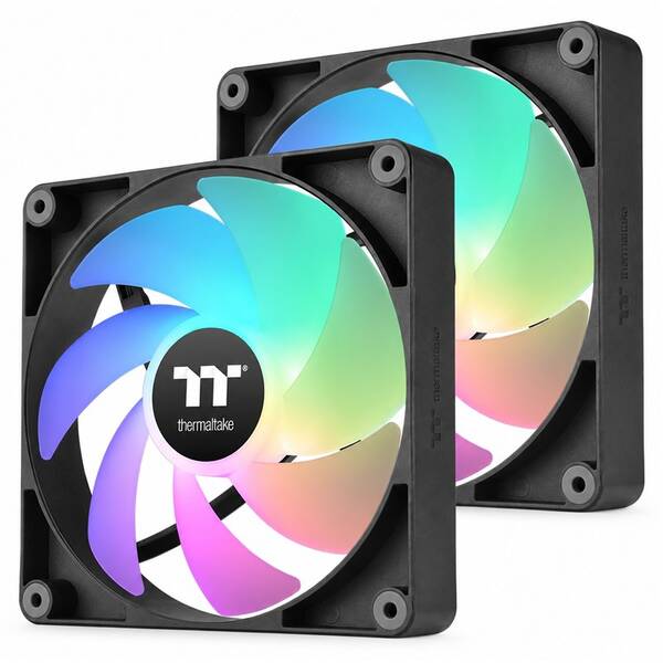 Ventilátor Thermaltake CT120 ARGB Black, 2 ks černý

